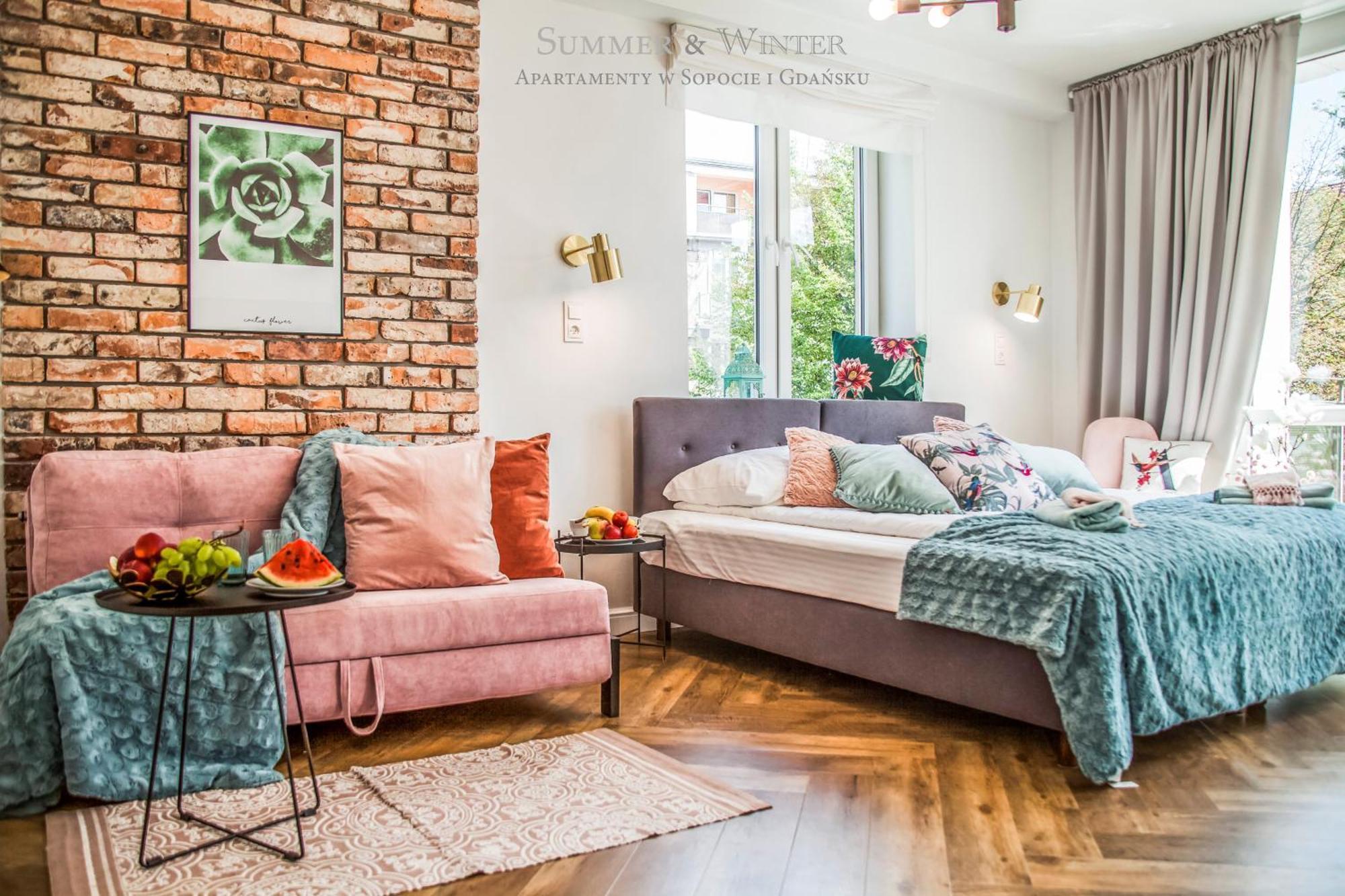 Family Luxury Pure Old Town 1-8, 2 Sypialnie I Salon, Parking Pub, 60m2 * Гданськ